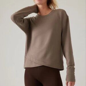 Athleta Solitude Sweatshirt - Pyrite